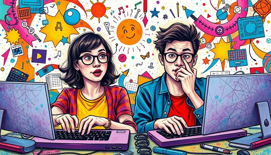 AI-driven marketing strategies for SMBs: creative digital concept.