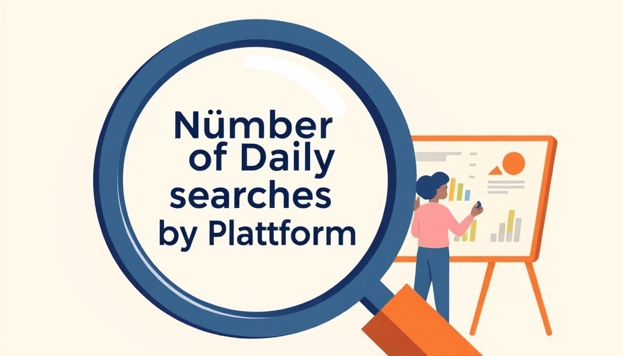 Illustration of daily search numbers highlight, ChatGPT vs. Google search activity.