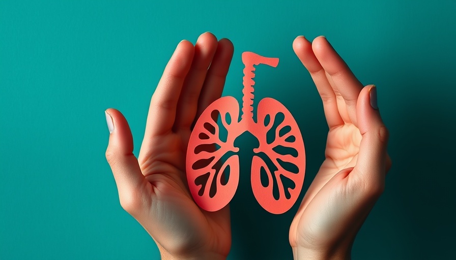 Hands holding thyroid illustration, reflecting longevity diet concept.