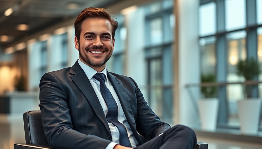 Interview about inflammation and aging with a smiling man.