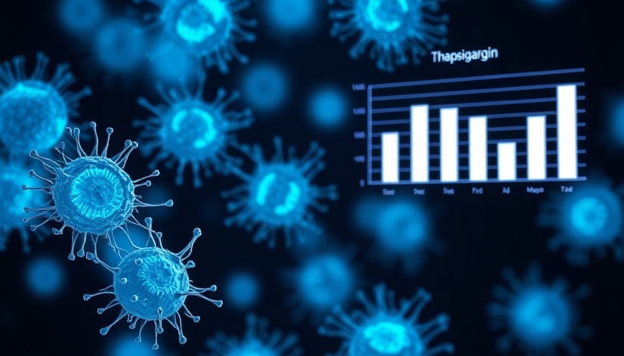Fluorescence images and graphs illustrating Thapsigargin anti-cancer effects.