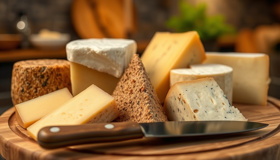 Assorted aged cheese on wooden board, showcasing consumer preferences.