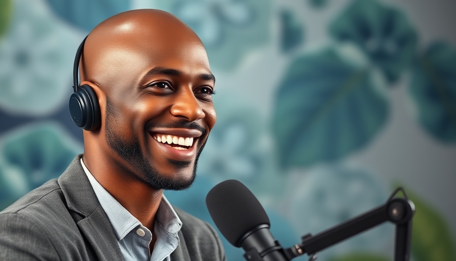 Longevity and brain health discussion with smiling podcaster.