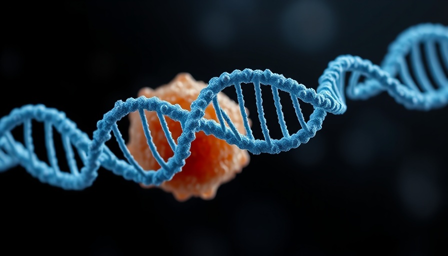 Molecular depiction of RNA and liposome in personalized medicine breakthroughs.