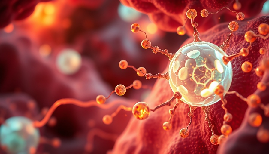 Abstract cellular rejuvenation and mitochondrial function illustration.