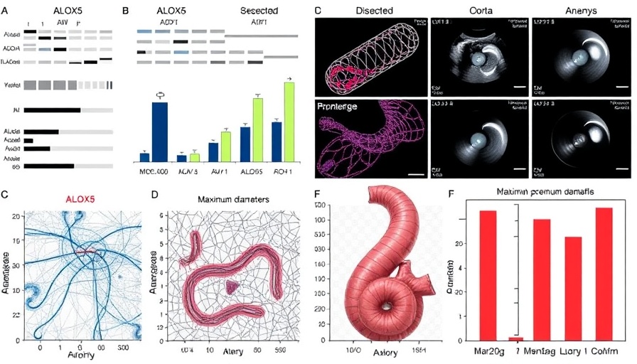 Scientific data on ALOX5 and abdominal aortic aneurysm.
