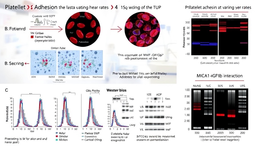 MICAL1 VWF-GPIbα interaction analysis with platelet adhesion data.