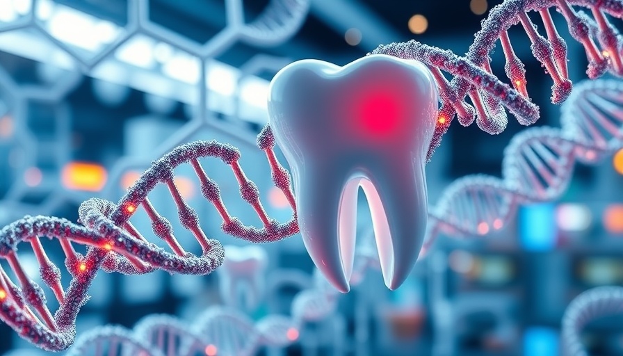 HAX1 gene and periodontal health illustration