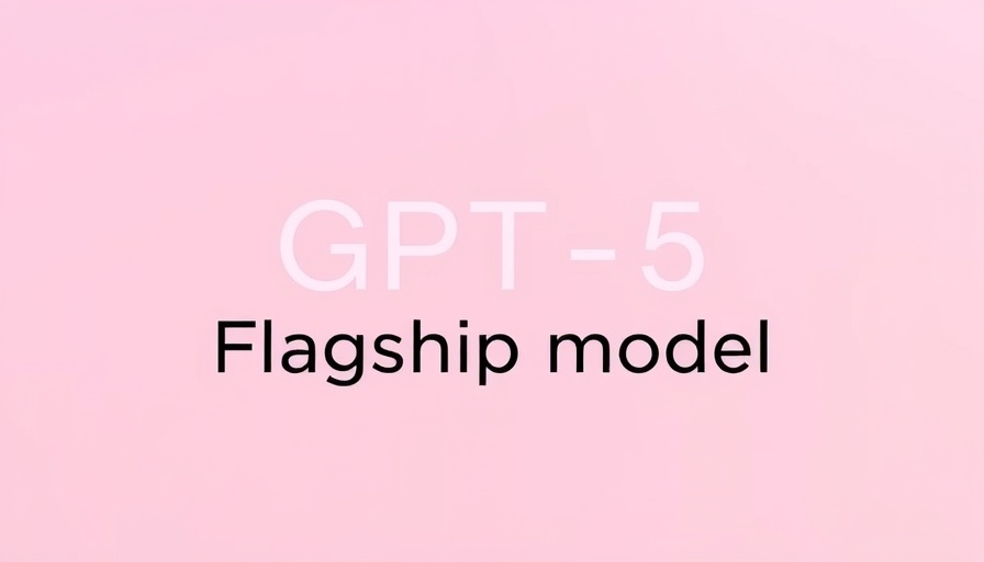 Text banner of GPT-5 as one of the best marketing tools for SMBs, soft gradient.