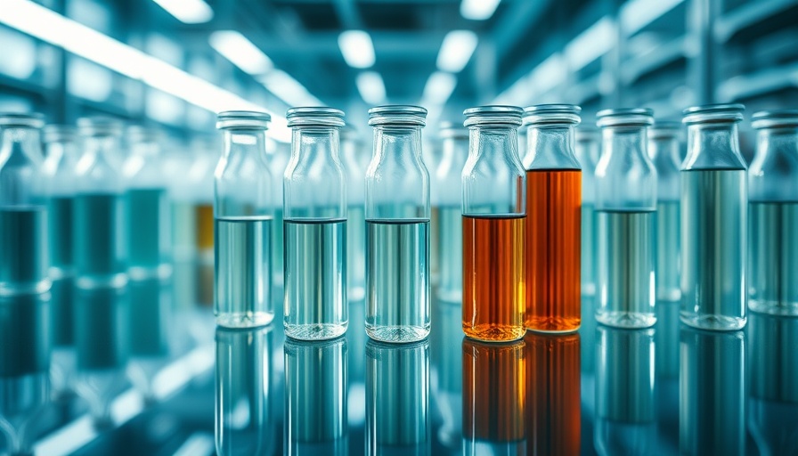 Laboratory vials for menstrual blood stem cell therapy research.