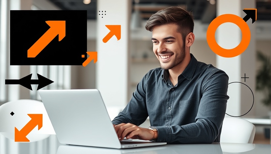 Young professional working on laptop, when to redesign your website