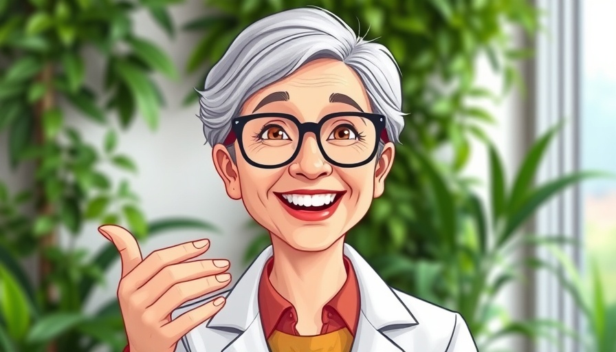 Middle-aged woman discussing anti-aging rosehip oil benefits.