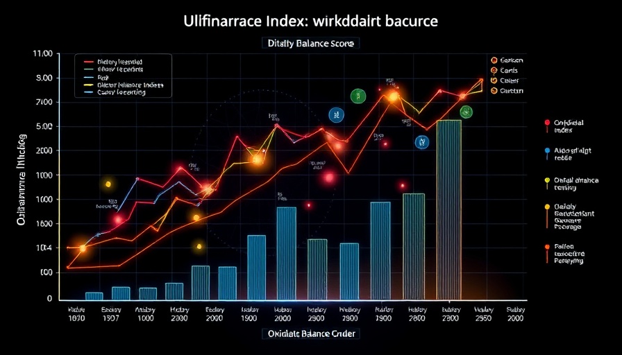 Graph of Dietary Inflammatory Index and Oxidative Balance Score, futuristic design