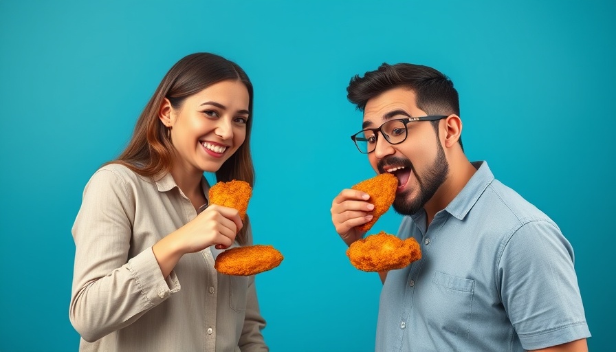 Foods with 20g of Protein: Happy scene with chicken.