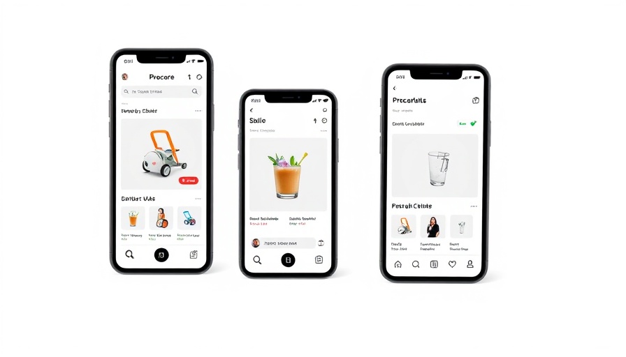 Google Ad Tools for Retailers mobile interface display showing shopping process.