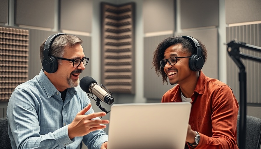 AI Tutors for Longevity discussion featuring two people.