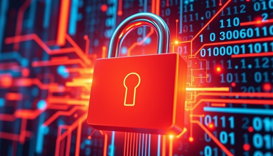 Glowing digital padlock representing ZoraSafe app for online protection seniors.