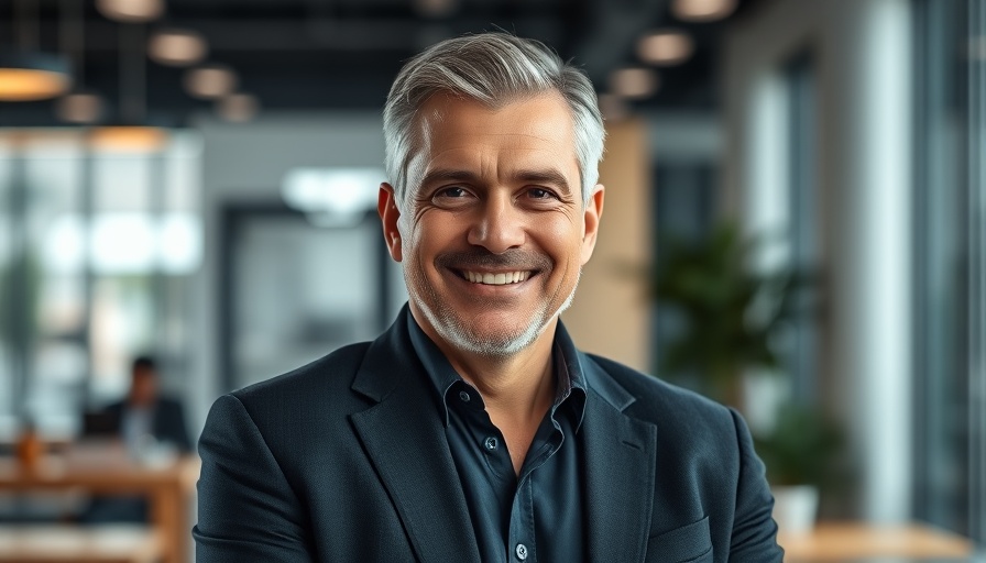 Confident man in office, Goldman Sachs Industry Ventures Acquisition.