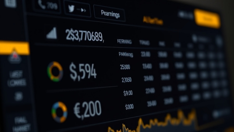 Earning money on Facebook demonstrated by digital earnings report.
