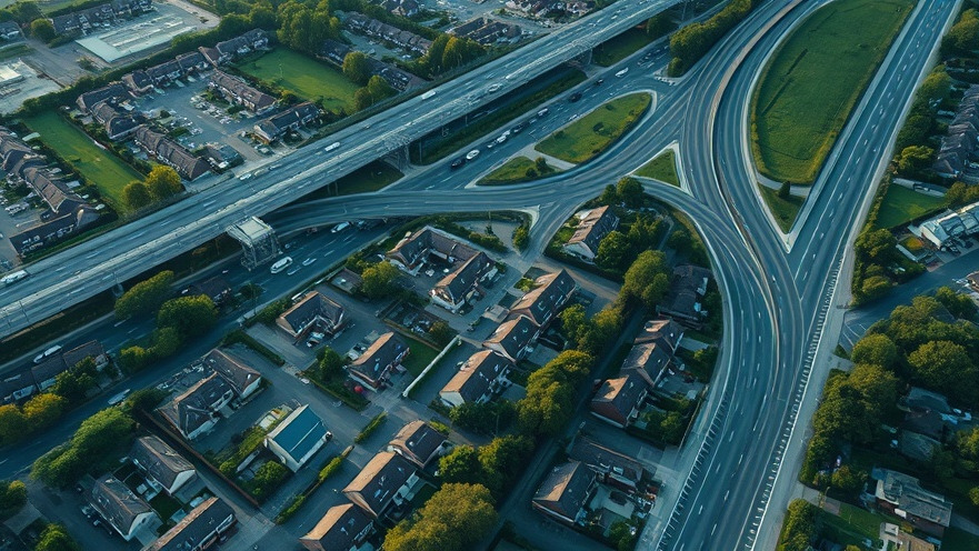 Aerial view of residential development in Grove City, showcasing housing demand in Ohio.