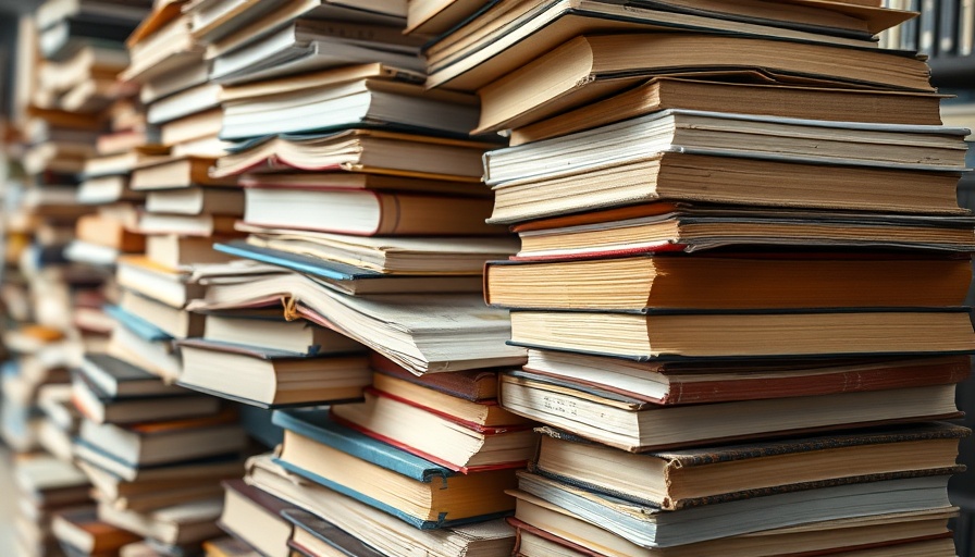 Open books stack symbolizing content creation challenges in AI publishing.