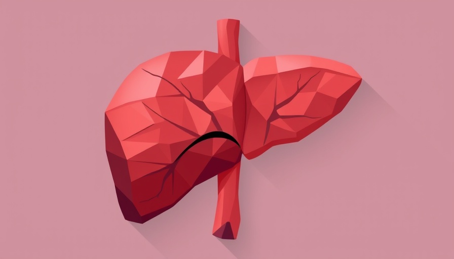 Abstract liver cutaway illustration highlighting heavy drinking liver disease.