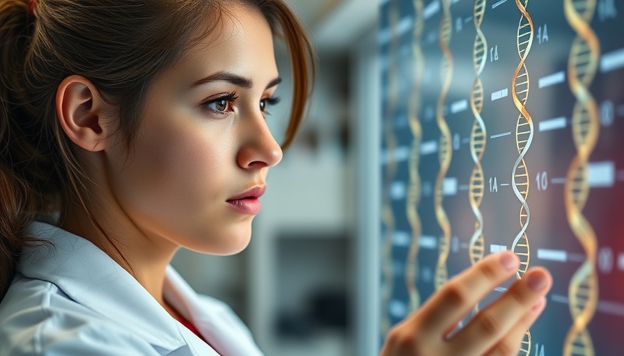 Scientist examining DNA sequences, illustrating the impact of NIH funding cuts.