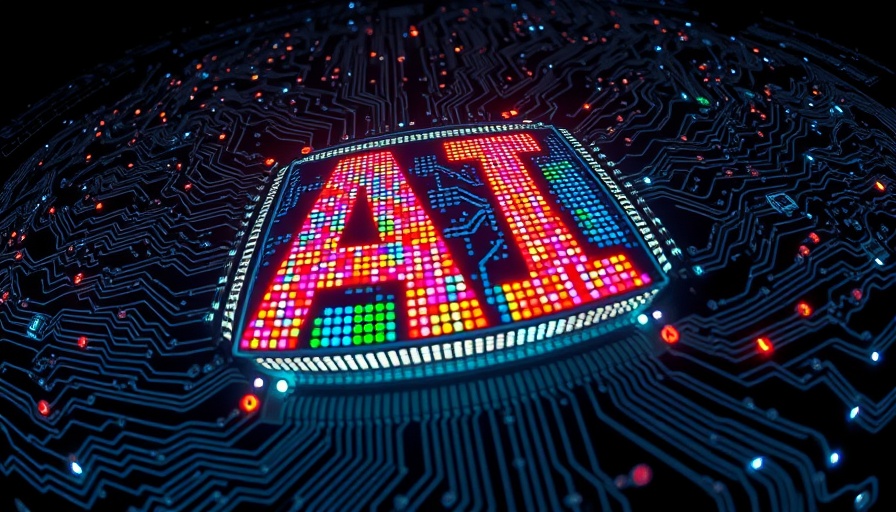 Malaysia edge AI processor on microchip board.