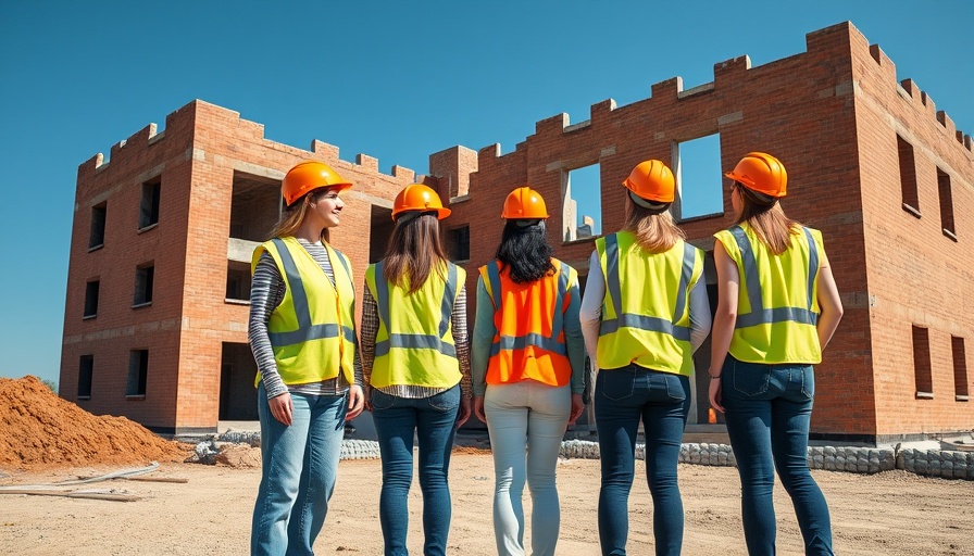 Construction site inspection related to Building Safety Levy delay.