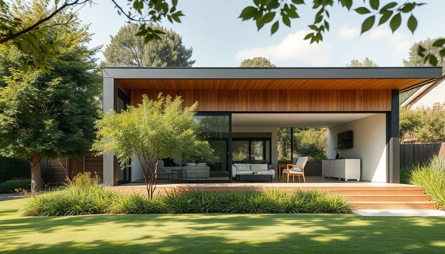 Modern minimalist home with large windows, allergy-proof home.