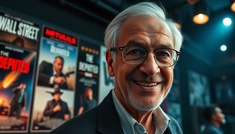 Kaleidescape Martin Scorsese Filmmaker Spotlight promotional banner with movie posters and smiling director.