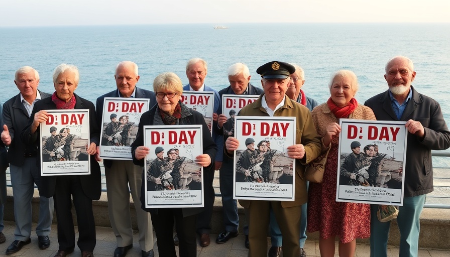 Virginia National Guard D-Day heroes commemoration by the sea