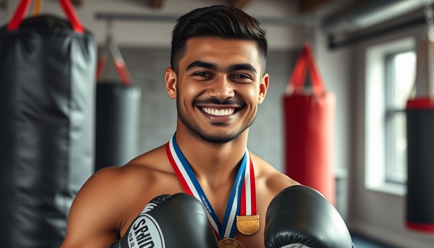 Chesapeake boxer proudly displays medals at Junior Olympics