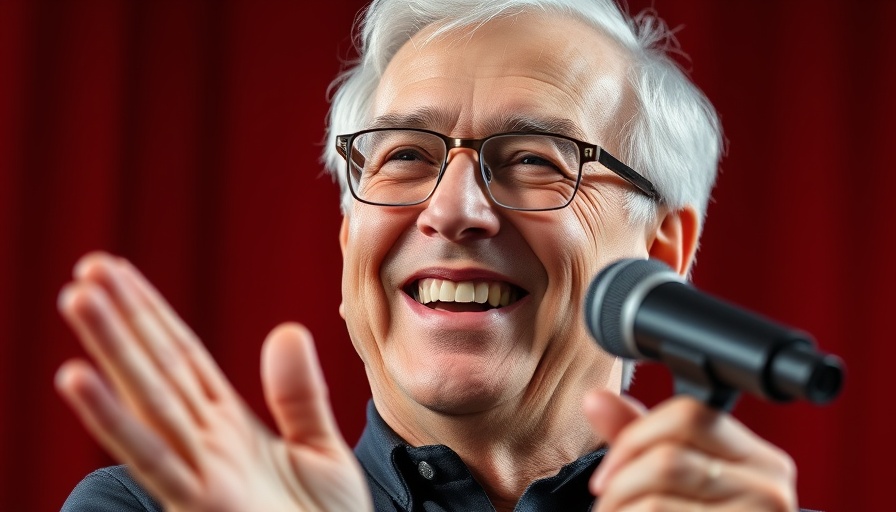 Nvidia's success as most valuable company depicted by clapping man