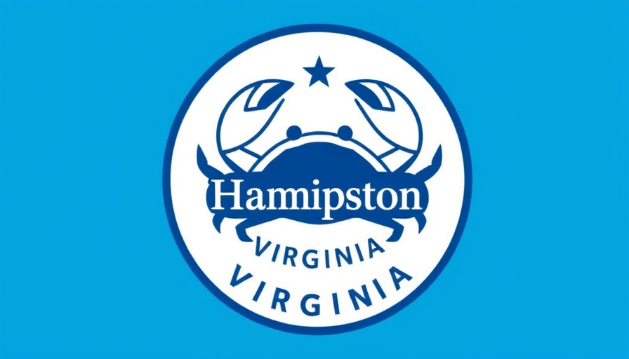 Hampton Virginia logo highlighting local news.