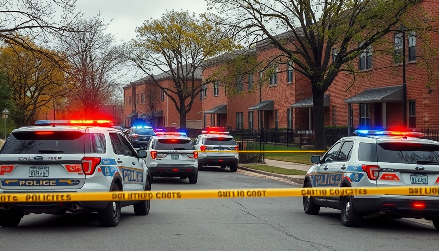 Hampton Roads local news police scene in suburban area.