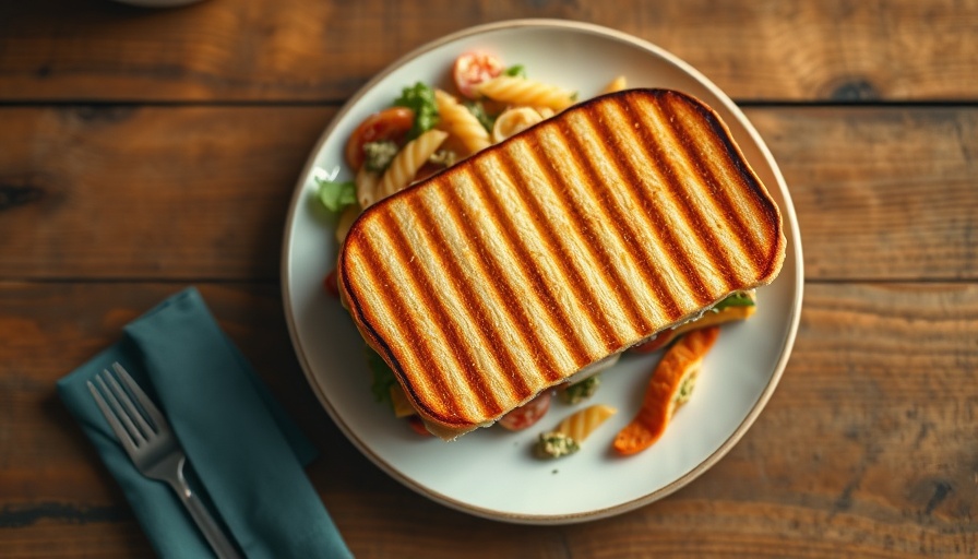 Virginia Beach sandwich shop offering a meal with pasta salad.
