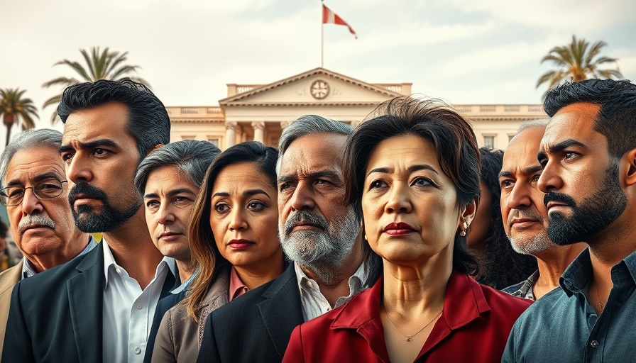Collage of diverse individuals with San Diego government building, representing San Diego Elections April 2025.