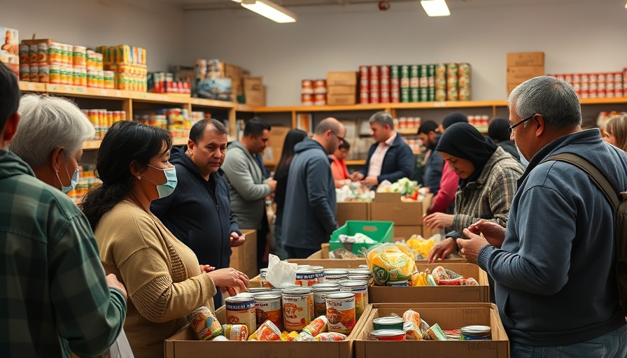 Encinitas homelessness crisis highlighted at community food pantry.