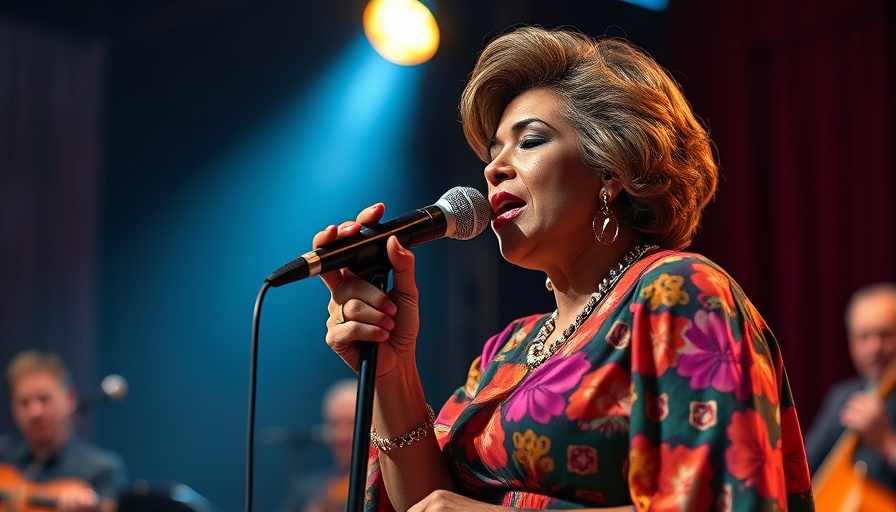 Cleo Laine legacy as a jazz singer performing on stage.