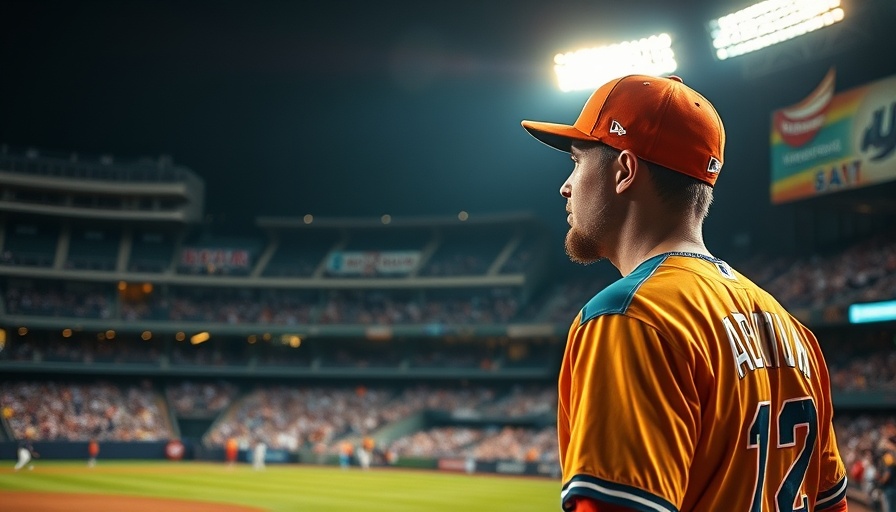 Baseball game under bright lights, representing Padres vs. Dodgers rivalry.