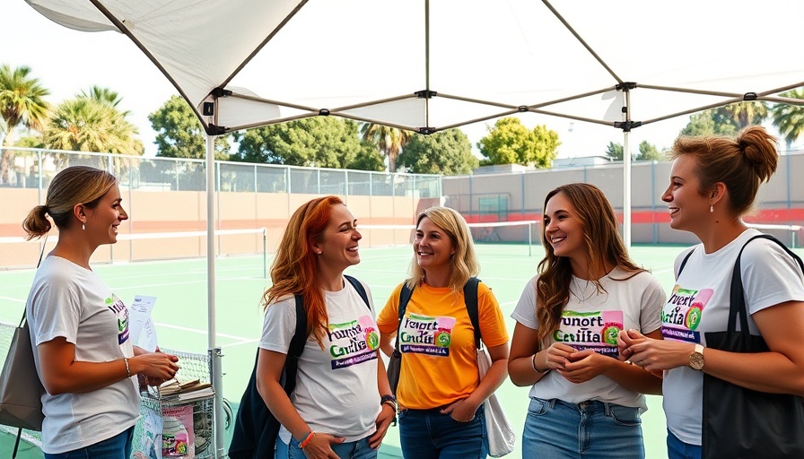 San Diego nonprofit event with cheerful interaction in September.