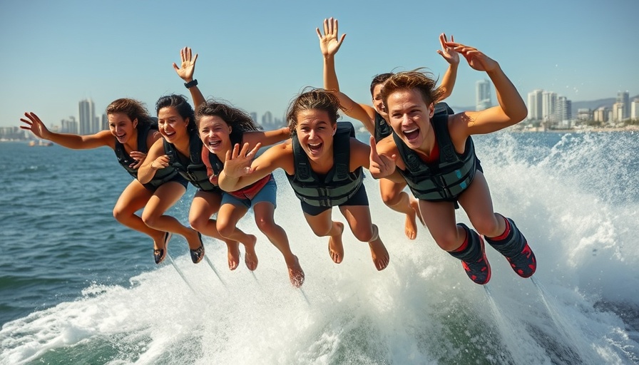 Thrilling flyboarding in San Diego, a top weekend activity.