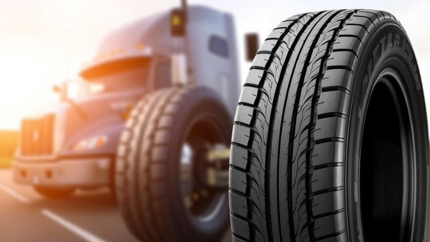 Goodyear's innovative commercial truck tires enhance fleet management solutions.