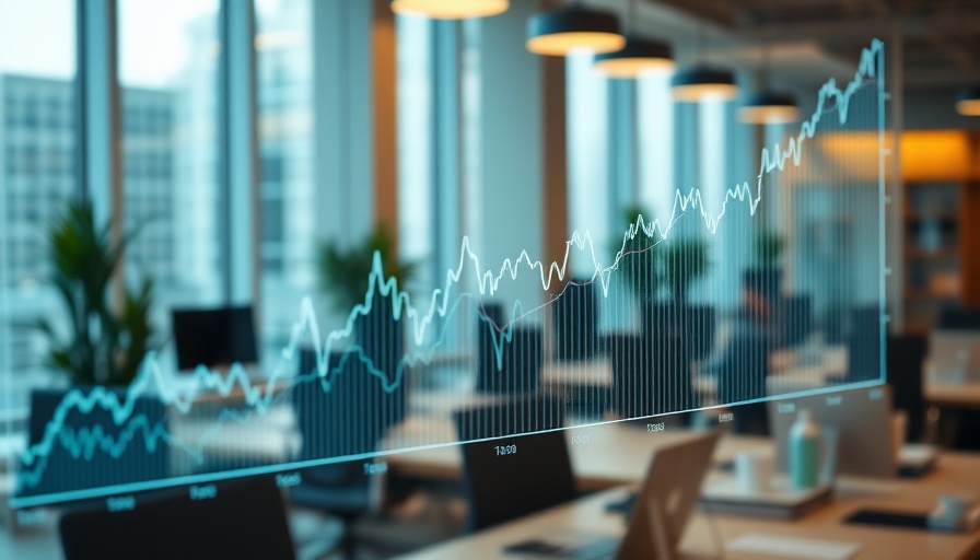 Graph illustrating financial trends with market analysis insights.