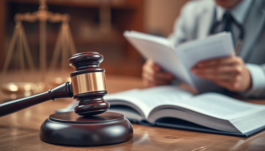 Judge's gavel and legal book representing anti-money laundering laws.