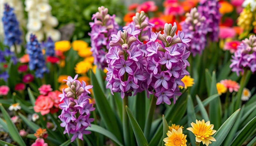 Blooming hyacinths in garden, highlights reasons hyacinths may fail to bloom.