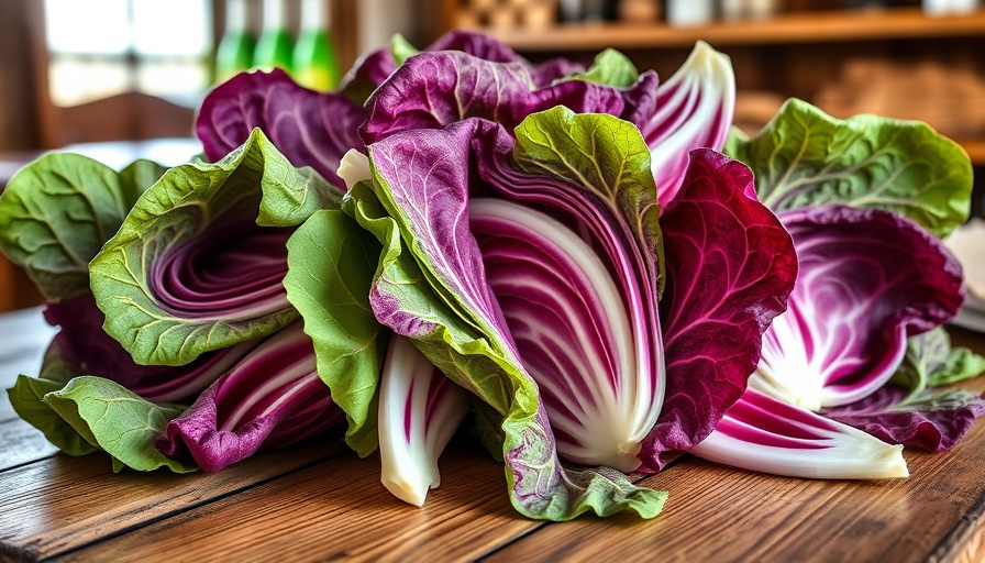 How to Plant and Grow Radicchio: fresh radicchio heads on table