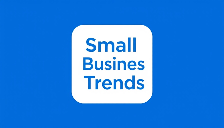 Small Business Trends logo in blue and white.
