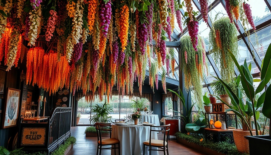 Home gardening inspiration with lush botanical indoor setup.
